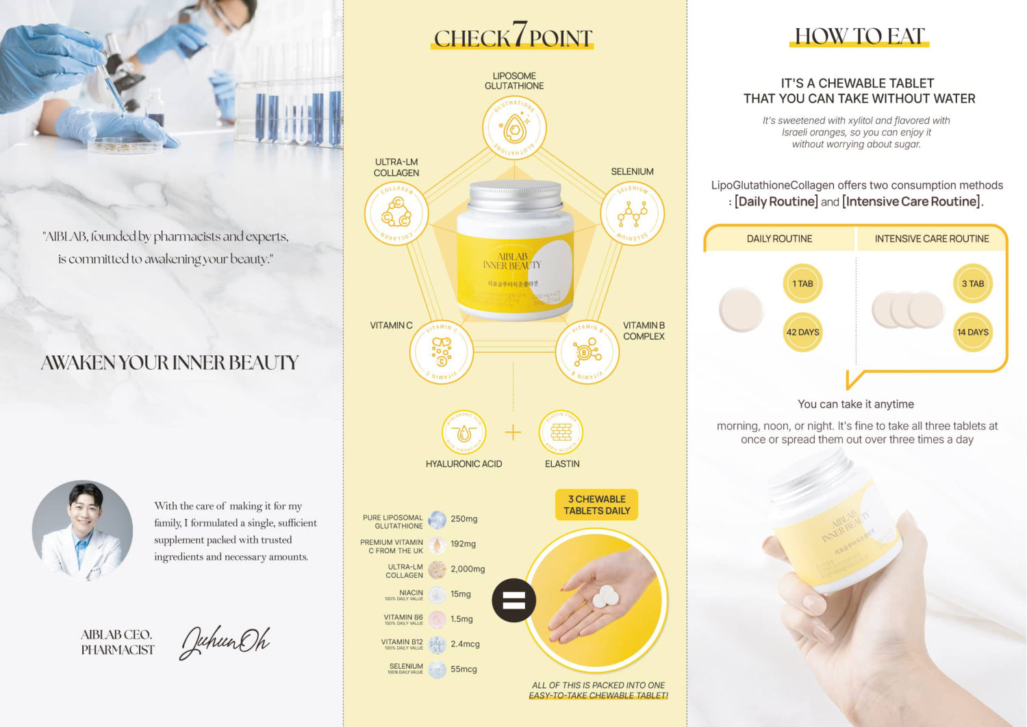 Lipo-Glutathione Collagen 리플렛 2