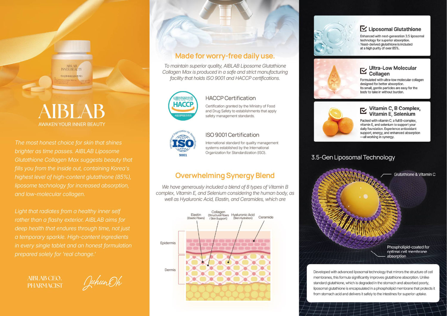 Lipo-Glutathione Collagen MAX 리플렛 2